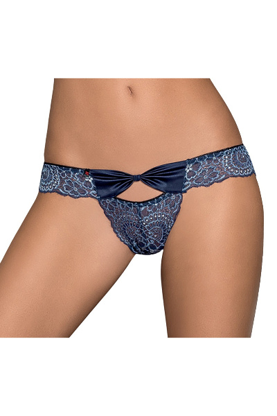 Extravagante slip met tailleband en striklook