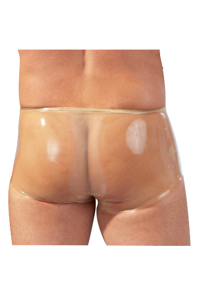 Latex heren broek transparant - afbeelding 2