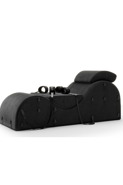 Stijlvolle ligstoel met boeien voor comfortseks!