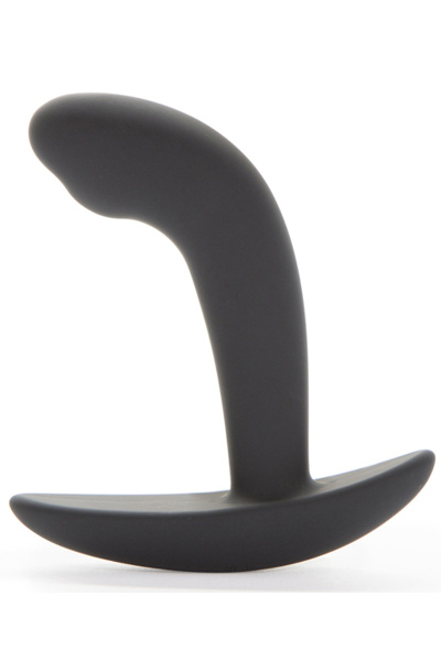Fifty shades of grey - siliconen butt plug zwart