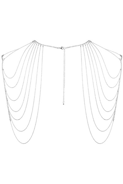 Bijoux indiscrets - magnifique schouder sieraad zilver