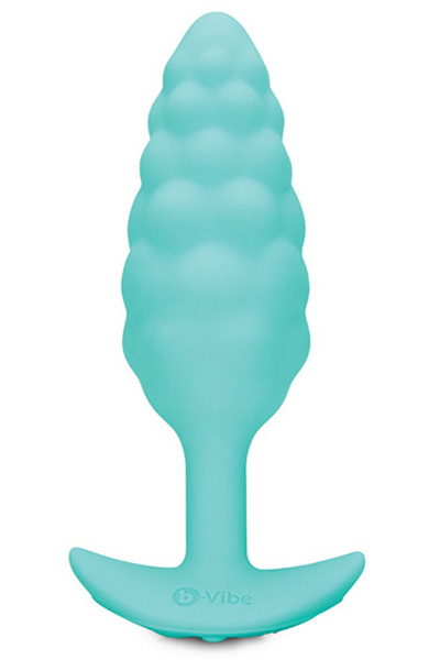 B-vibe - texture plug bump mint groen