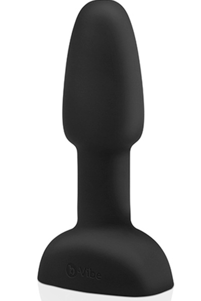 B-vibe - rimming petite remote control plug zwart
