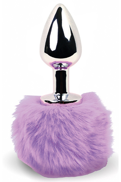 Feelztoys - bunny tails butt plug paars