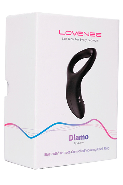 Lovense - diamo vibrerende penisring met afstandsbediening - afbeelding 2