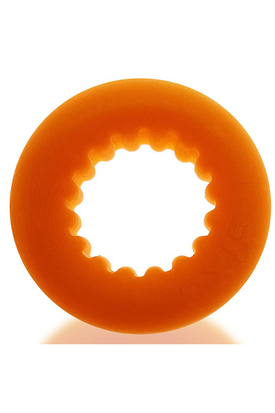 Oxballs - axis rib griphold cockring orange ice