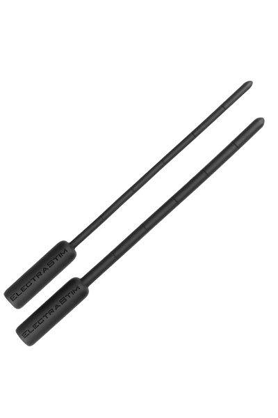Electrastim - silicone zwart flexibel sound 7mm