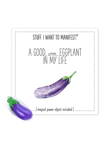 Warm human - a bigger, um, eggplant in my life