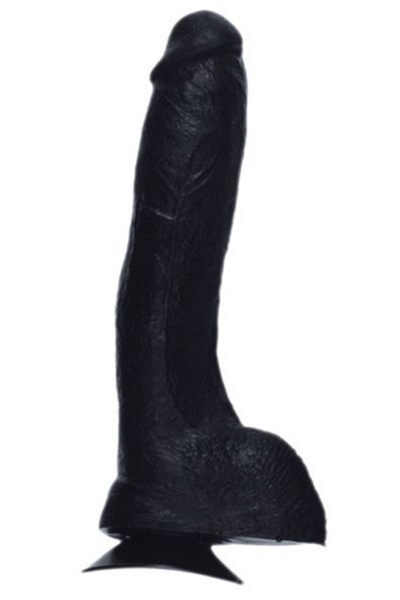 Dong met ballen zwart 23 cm