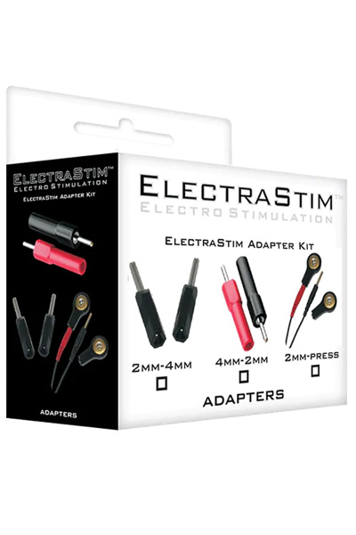 Electrastim snap adapter kit 2 mm pin to 4 mm - afbeelding 2