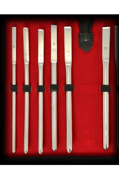 6 delige dilator set van roestvrij staal 6-11 mm