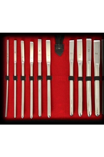 10 delige dilator set van roestvrij staal 5 - 14 mm