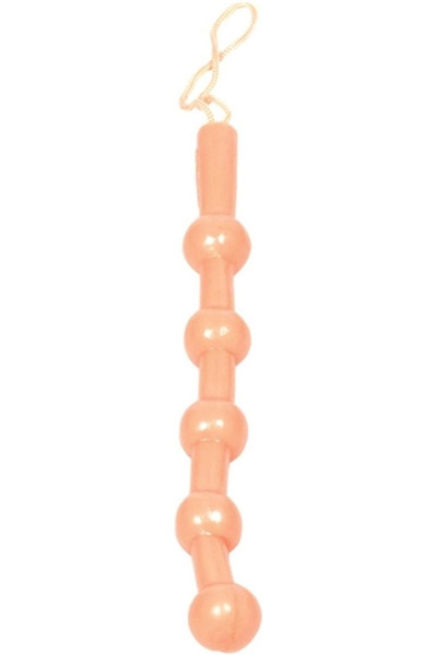 Falcon anaal ballen smal beige - doorsnede 3 cm