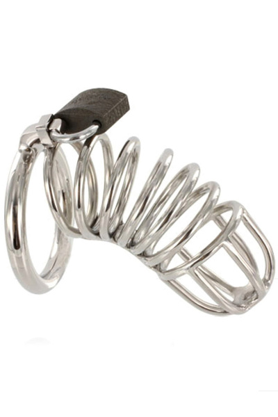 Kuisheidskooi spiraal ring 45 mm rvs staal