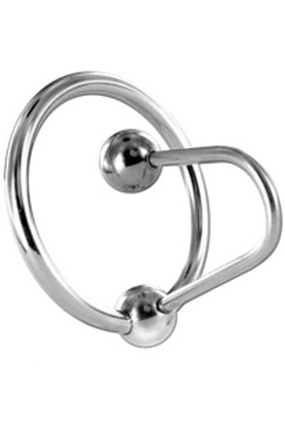 Sperma stopper met frenulum stimulator ring