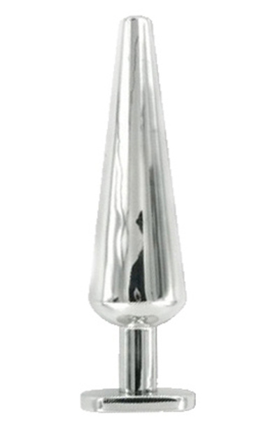 Roestvrijstalen buttplug - large 152 mm x 38 mm