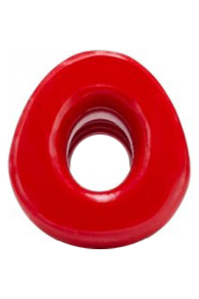 Siliconen pighole holle buttplug bloedrood medium - afbeelding 2