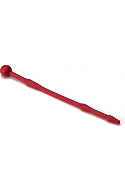 Siliconen urinebuis stimulator rood