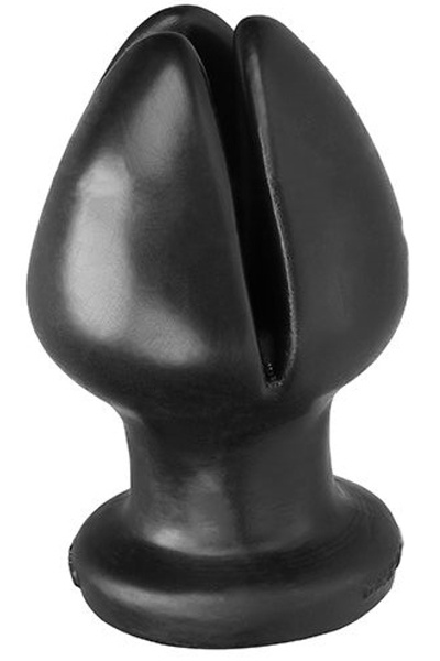 Oxballs rosebud 1 hole buttplug opener small zwart - afbeelding 2