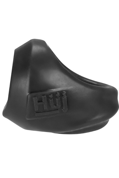Hunkyjunk clutch cock & ball sling - zwart tar