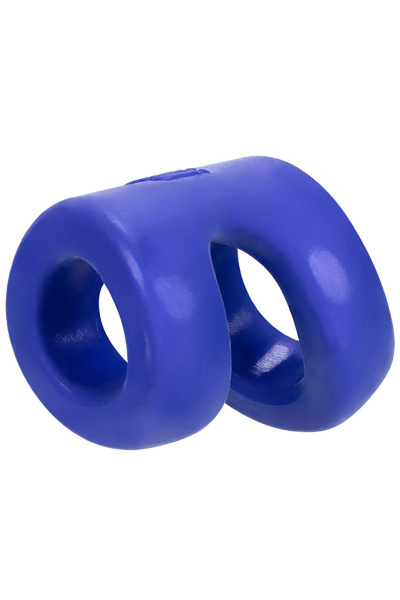 Hunkyjunk connect cock & ball tugger ring - kobalt - afbeelding 2