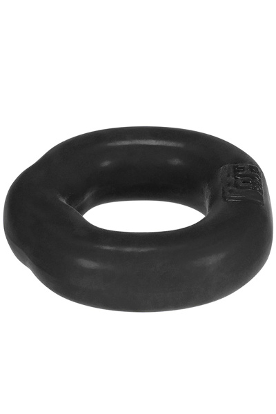 Hunkyjunk fit ergo shaped cockring - zwart tar - afbeelding 2