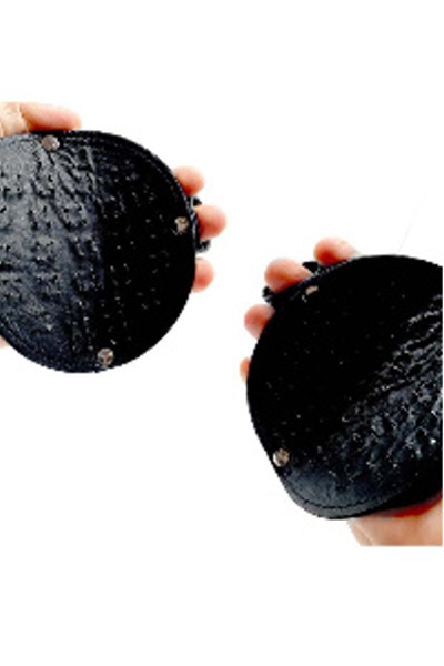 Leren vampier hand padset