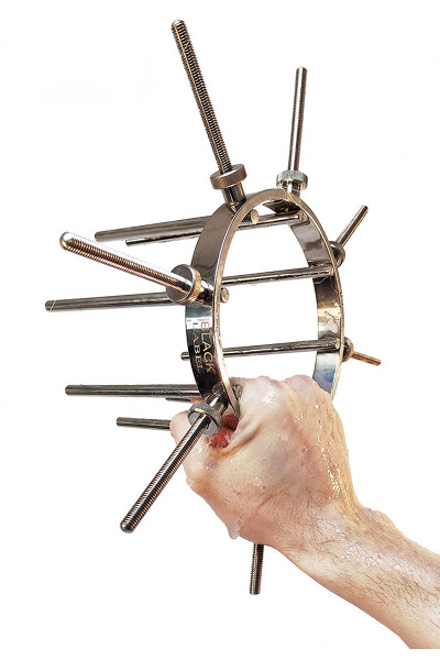 Hex anaal spreider met 8 spikes - afbeelding 2