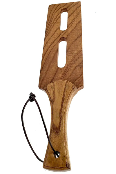 Zware massieve houten peddel