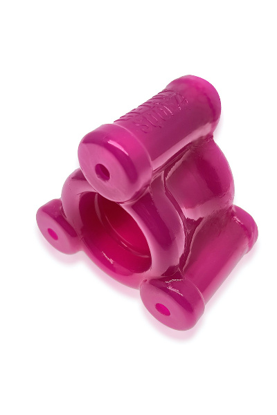 Ballstretcher met drie gewichten - Oxballs - roze - afbeelding 2