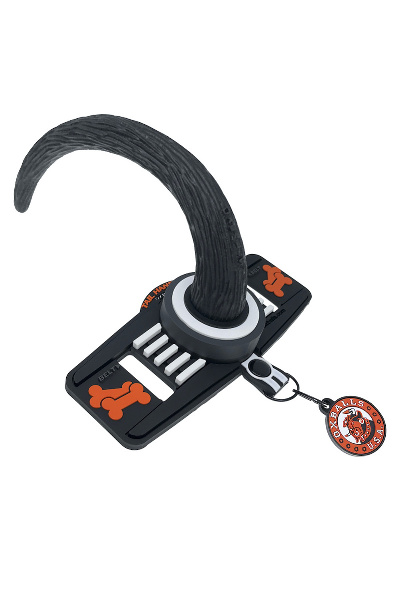 Oxballs puppy staart zwart/wit