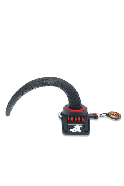 Oxballs puppy staart zwart/rood