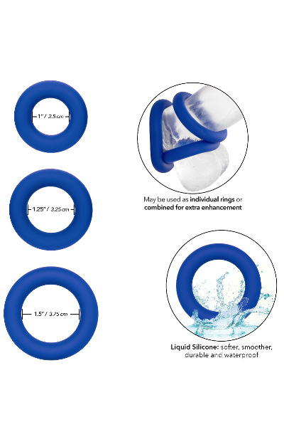 Admiral universal cock ring set