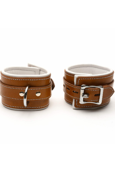 665 leather asylum series ankle restraints