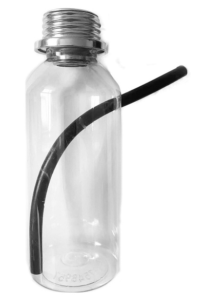 Gasmasker bubblerfles