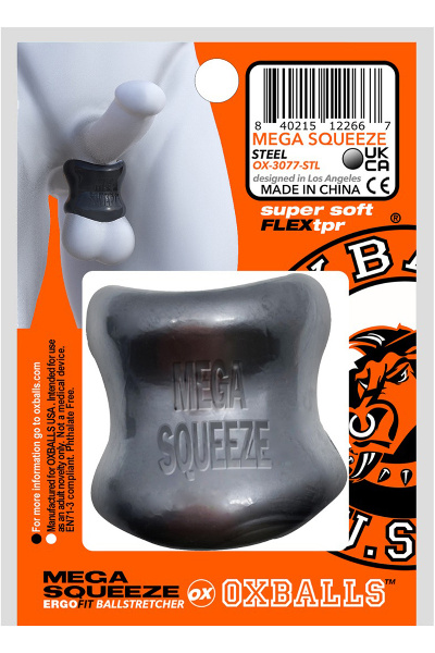 Oxballs mega squeeze ballstretcher steel - afbeelding 2