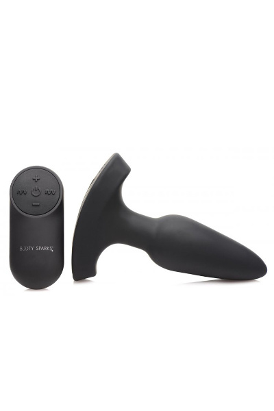 Bootysparks heart laser plug w, remote s