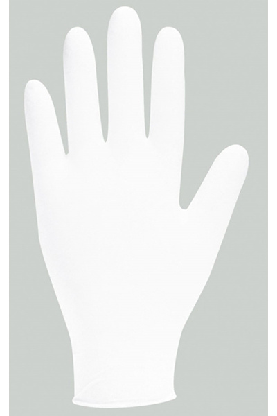 Latex wegwerp handschoenen wit 100 stuks