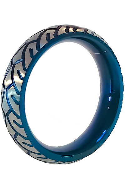 Blue racer cockring