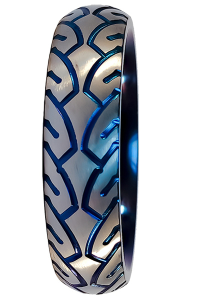 Blue racer cockring - afbeelding 2
